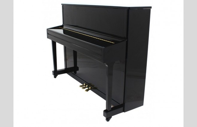Steinhoven SU 113 Polished Ebony Upright Piano All Inclusive Package - Image 3